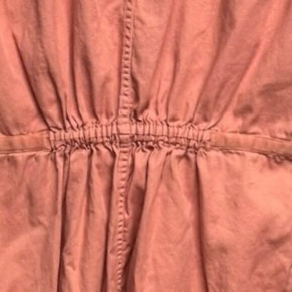 Madewell Wide-Leg Utility Jumpsuit Dried Coral Size 14 - Picture 8 of 10